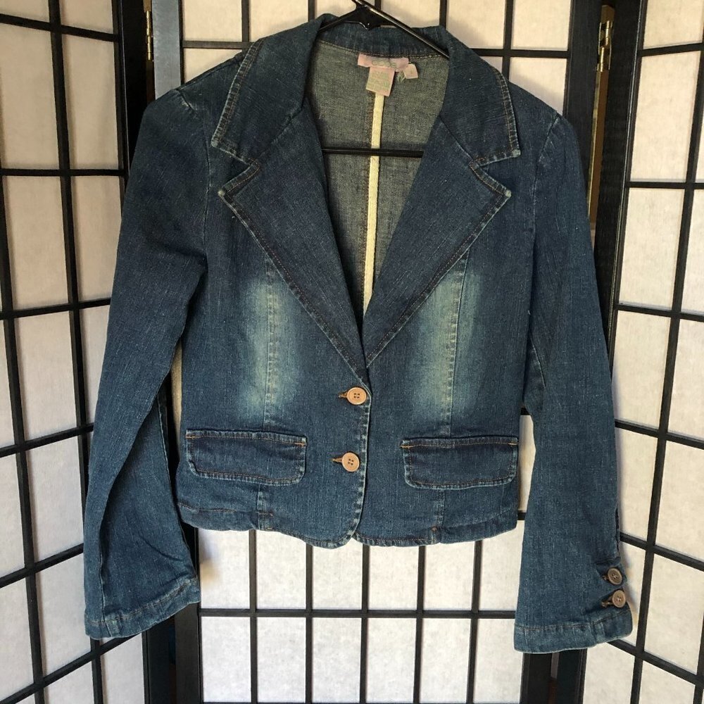 Oboe Jean Jacket Small